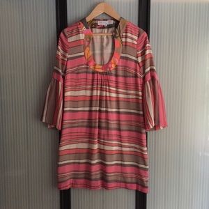 Trina Turk silk signature tunic